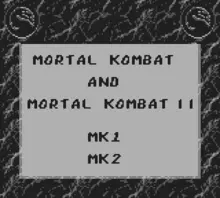 Image n° 4 - screenshots  : Mortal Kombat I & II
